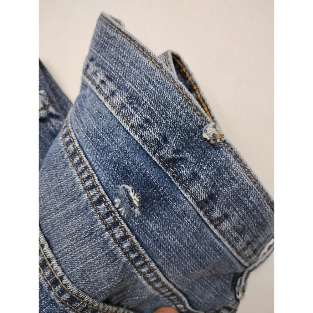 Levi's 527 Jeans Mens 38x30 Slim Bootcut Blue Denim